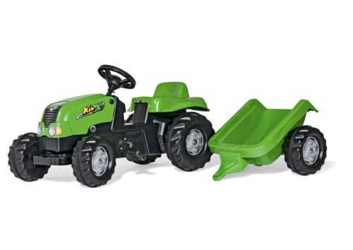 Rolly Toys Traktor Z Przyczepą Zielony Rollykid-X zdjęcie 1