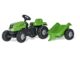 Rolly Toys Traktor Z Przyczepą Zielony Rollykid-X miniaturka 2