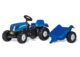 Rolly Toys Traktor New Holland Agriculture Z Przyczepą Rollykid miniaturka 2