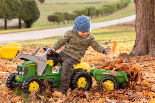 Rolly Toys Traktor John Deere Z Łyżką I Przyczepą Rollykid zdjęcie 4