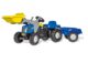 Rolly Toys Traktor New Holland Agriculture Z Łyżka I Przyczepą Rollykid miniaturka 1