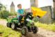Rolly Toys przyczepa półwywrotka Deutz-Fahr 2-osie rollyTrailer miniaturka 4
