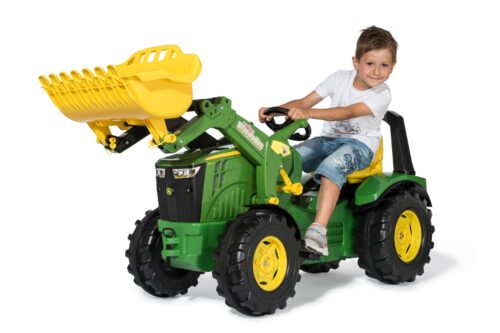 Rolly Toys traktor John Deere 8400R z łyżką rollyX-Trac Premium zdjęcie 5