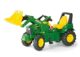 Rolly Toys traktor John Deere 7930 z łyżką i pompowanymi kołami rollyFarmtrac miniaturka 1