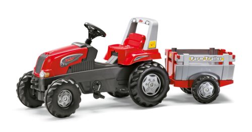 Rolly Toys traktor RT z przyczepą czerwony rollyJunior zdjęcie 1
