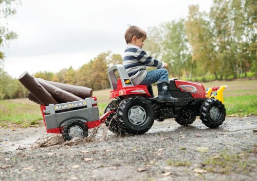 Rolly Toys traktor RT z przyczepą czerwony rollyJunior zdjęcie 2