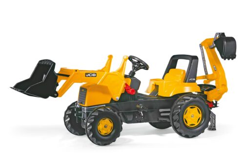 Rolly Toys traktor JCB z łyżką i koparką rollyJunior zdjęcie 1