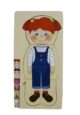 Top Bright puzzle drewniane warstwowe - dziewczynka miniaturka 2