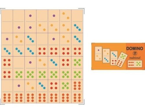 Top Bright domino drewniane tradycyjne 28 el. zdjęcie 2
