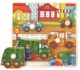 Top Bright puzzle drewniane pinezki - straż pożarna 10 el. miniaturka 2