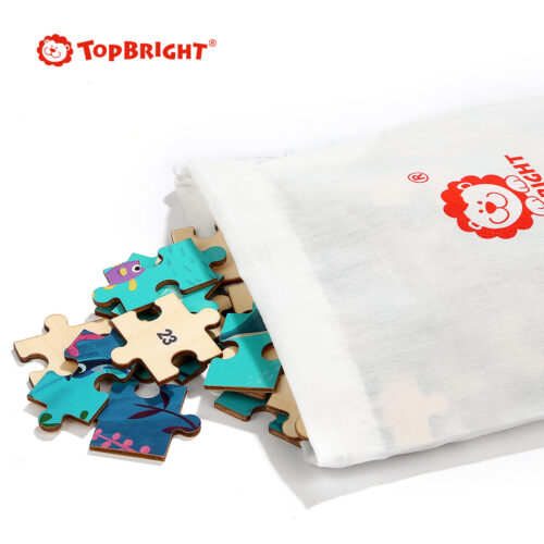 Top Bright puzzle drewniane - port 100 el. zdjęcie 11