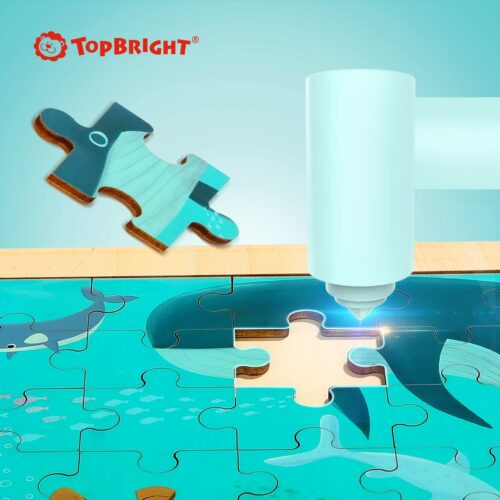 Top Bright puzzle drewniane - port 100 el. zdjęcie 3