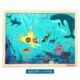Top Bright puzzle drewniane - ocean 100 el. miniaturka 7