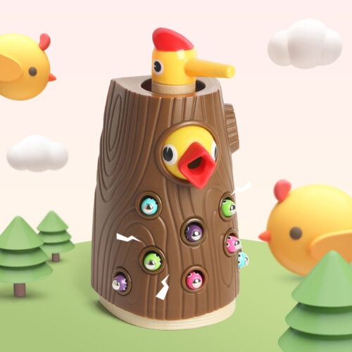 Top Bright gra magnetyczna Montessori - nakarm ptaszka zdjęcie 2