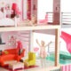 Top Bright duży drewniany domek dla lalek z basenem miniaturka 2