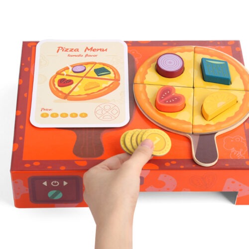 Top Bright drewniany zestaw - Pizza Box Menu 40 el. zdjęcie 2