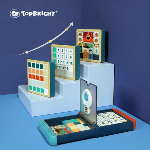 Top Bright zestaw gier logicznych 3 w 1 zdjęcie 3