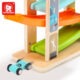 Top Bright drewniany tor samochodowy -  4 rampy miniaturka 31