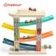 Top Bright drewniany tor samochodowy -  4 rampy miniaturka 9