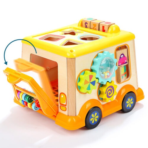 Top Bright interaktywna kostka edukacyjna - autobus zdjęcie 4