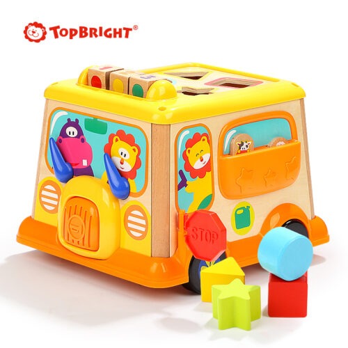 Top Bright interaktywna kostka edukacyjna - autobus zdjęcie 2