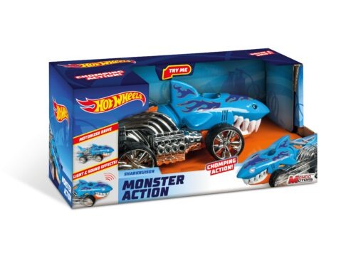 Hot Wheels Rekin Monster Action Light&Sound Mondo zdjęcie 4