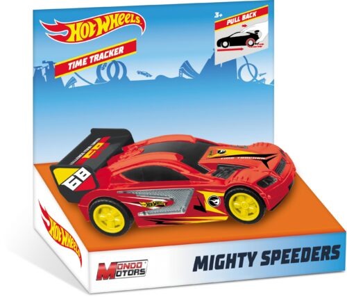 Hot Wheels Pull-Back Mighty Speeders Mondo zdjęcie 2
