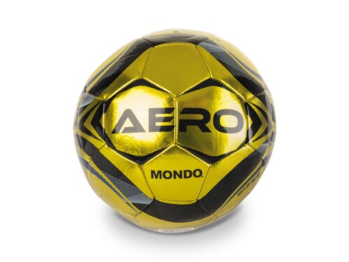Piłka nożna szyta błyszcząca AERO rozmiar 5 Mondo zdjęcie 2