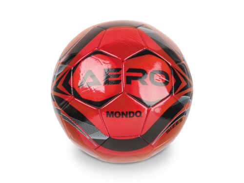 Piłka nożna szyta błyszcząca AERO rozmiar 5 Mondo zdjęcie 4
