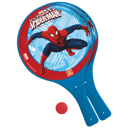 Rakietki z gumową piłeczką Spider-Man Mondo zdjęcie 1